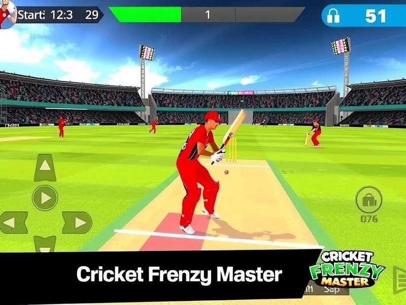 Cricket Frenzy Master gameplay screenshot